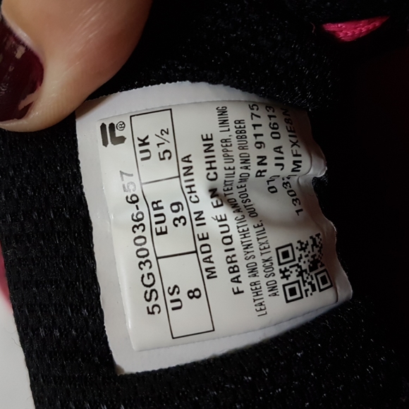 Fila Pink Ribbon Running Shoes - Picture 5 of 6